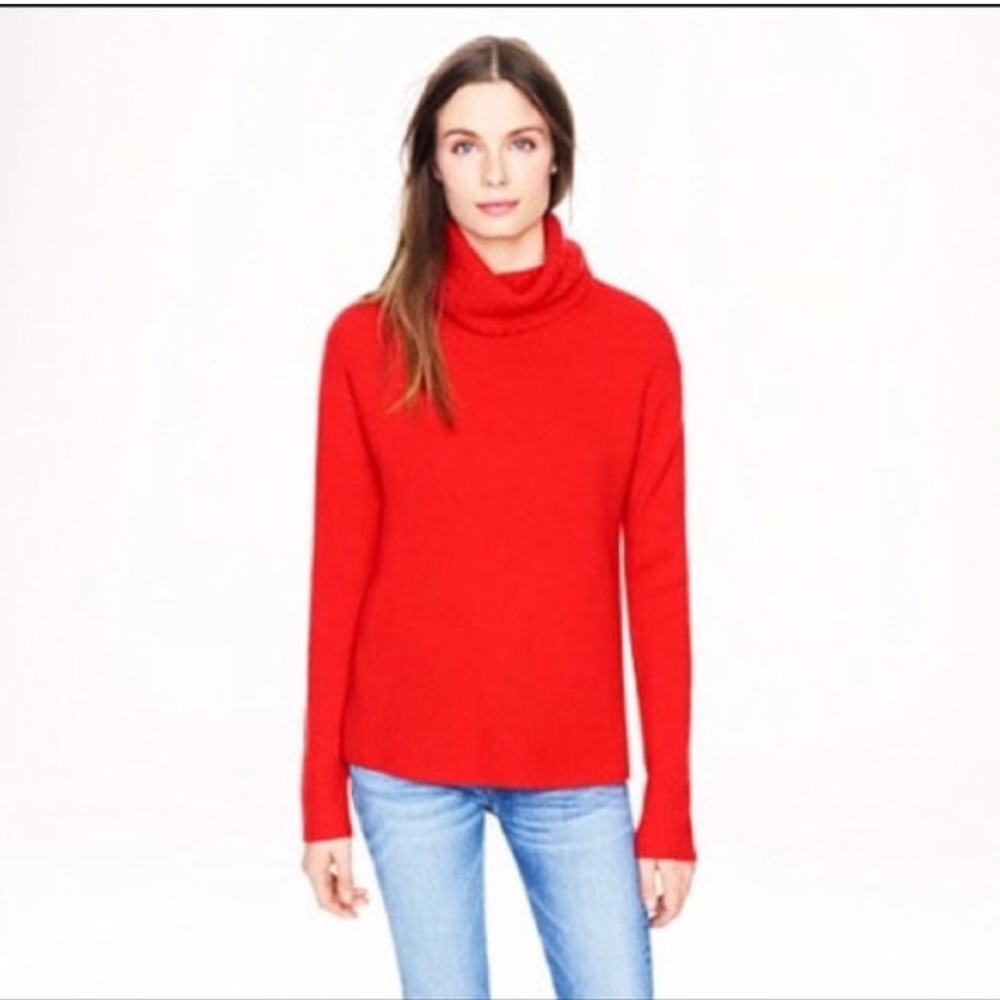 Brand new JCrew red sweater